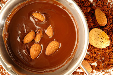 chocolate with almond