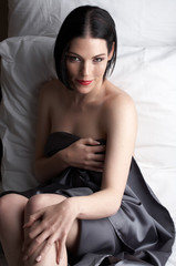 Naklejka premium Sexy adult woman
