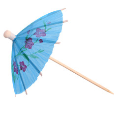 Umbrella Topical Cocktail Tooth Pick - obrazy, fototapety, plakaty