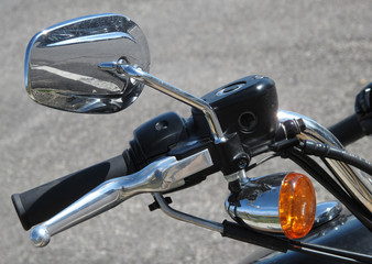 Motorbike handlebar
