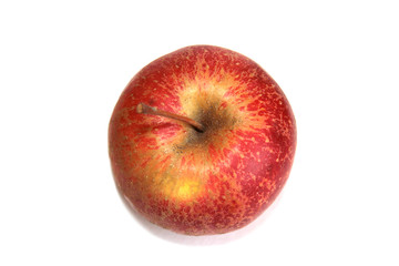 Juicy red apple