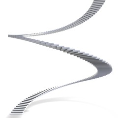 spiraltreppe 3d