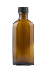 bottle of liquid medicine.