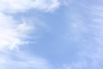 Fototapeta premium Blue sky background