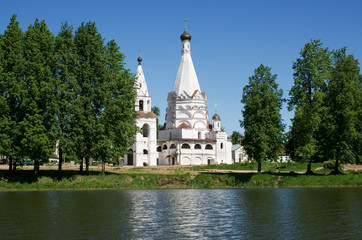 Christian church in Kostromsky aria . Russia