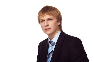 Portrait of young businessman