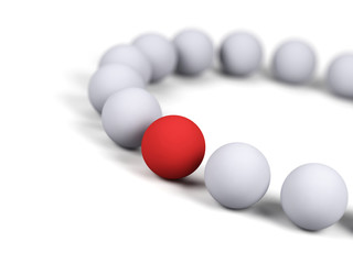 Different concept. 3d image.