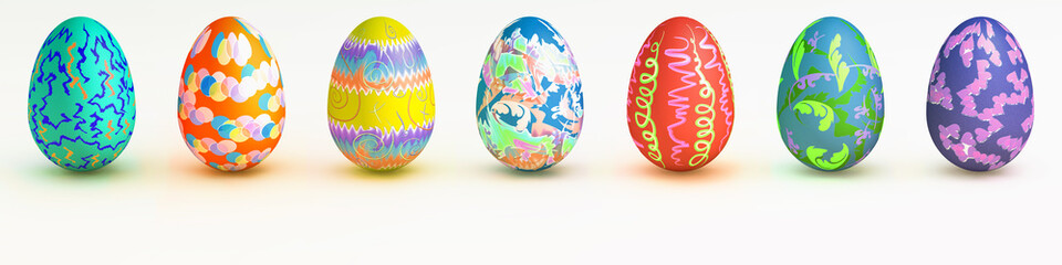 Uova colorate - Easter eggs