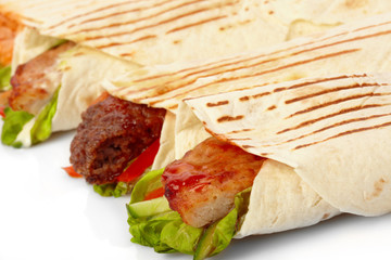 tortilla with vegetables
