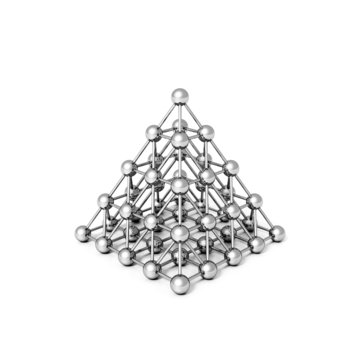 Silberne Pyramide 2