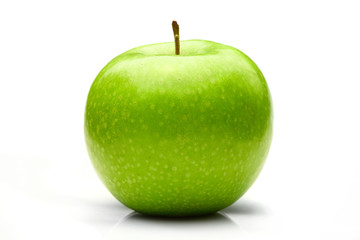 Green fresh apple
