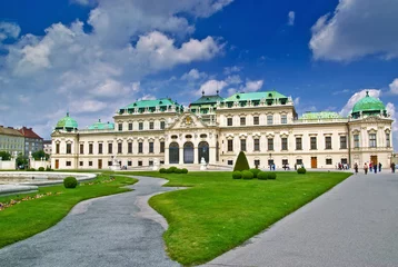 Deurstickers Belvedere Palace, Vienna, Austria © Ivo Velinov