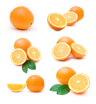 collection of orange images