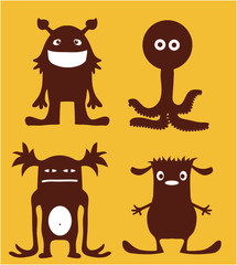 Obraz premium monster characters
