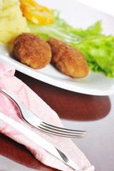 roasted cutlets