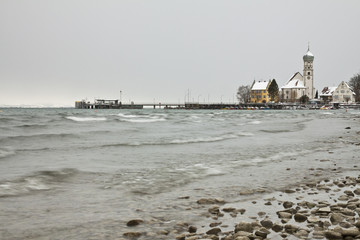 Wasserburg im Winter
