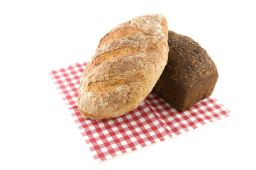 Different kinds of healthy bread