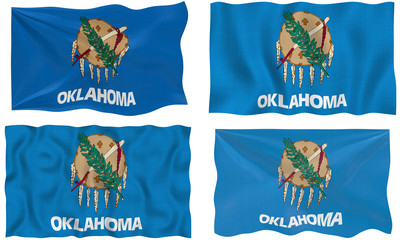 Obraz na płótnie Canvas Flag of Oklahoma