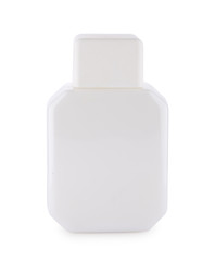 bottle white isolated