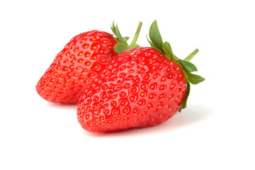 two strawberry