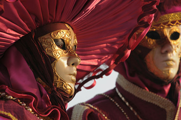 Venice Carnival masks