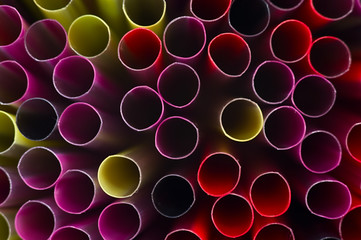 Abstract background of round color circles