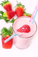 Erdbeermilchshake