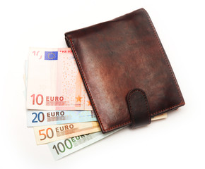 brown wallet