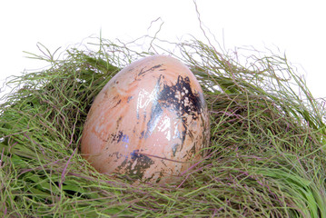 Obraz premium Osternest - easter basket 05