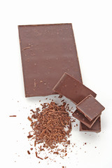Chopped chocolate