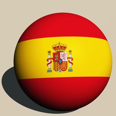 Fototapeta premium Spanien-Ball