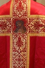 Golden embroidered Church vestments