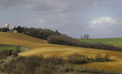 Obraz premium uprawiane pola uprawne