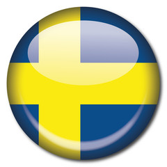 Chapa bandera Suecia