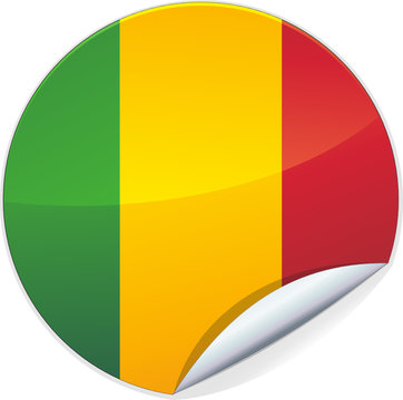 Sticker du Mali (d&eacute;tour&eacute;)