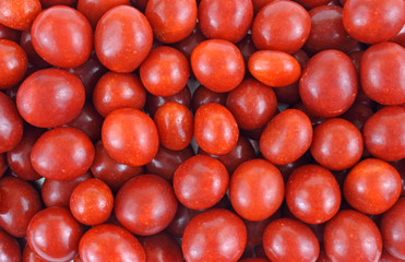 Close view of boston baked beans candy