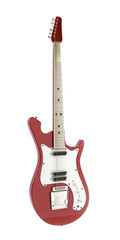 Electric guitar red 2