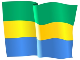 flag of Gabon
