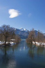 Loisach mit Heimgarten