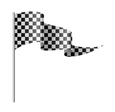 checkered sport flag