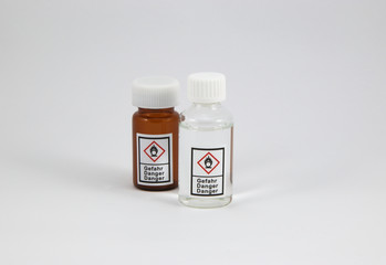 Flaschen  - brandfördernd