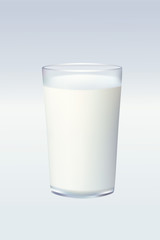 Milk. Vector.