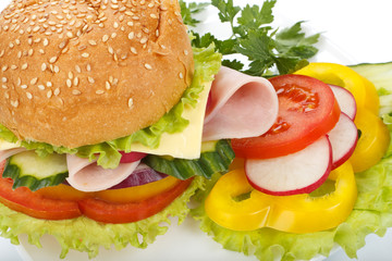 Ham sandwich