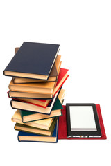 reader and old books