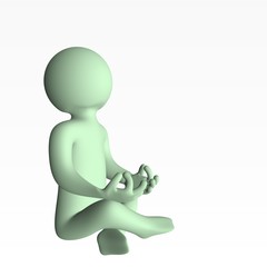 La position du lotus