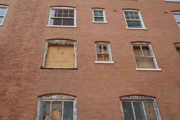 Boarded Up Building