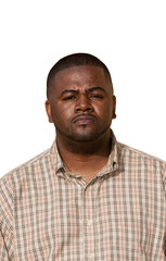 African American man