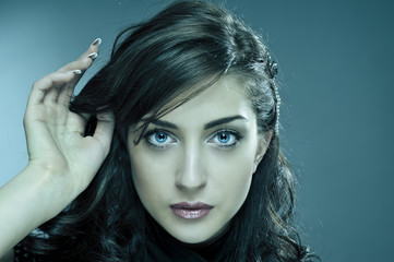 in cold colours