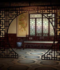 Orientalny pokój 2 - obrazy, fototapety, plakaty