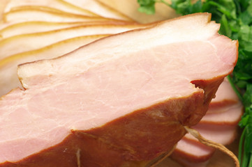 Sliced ham